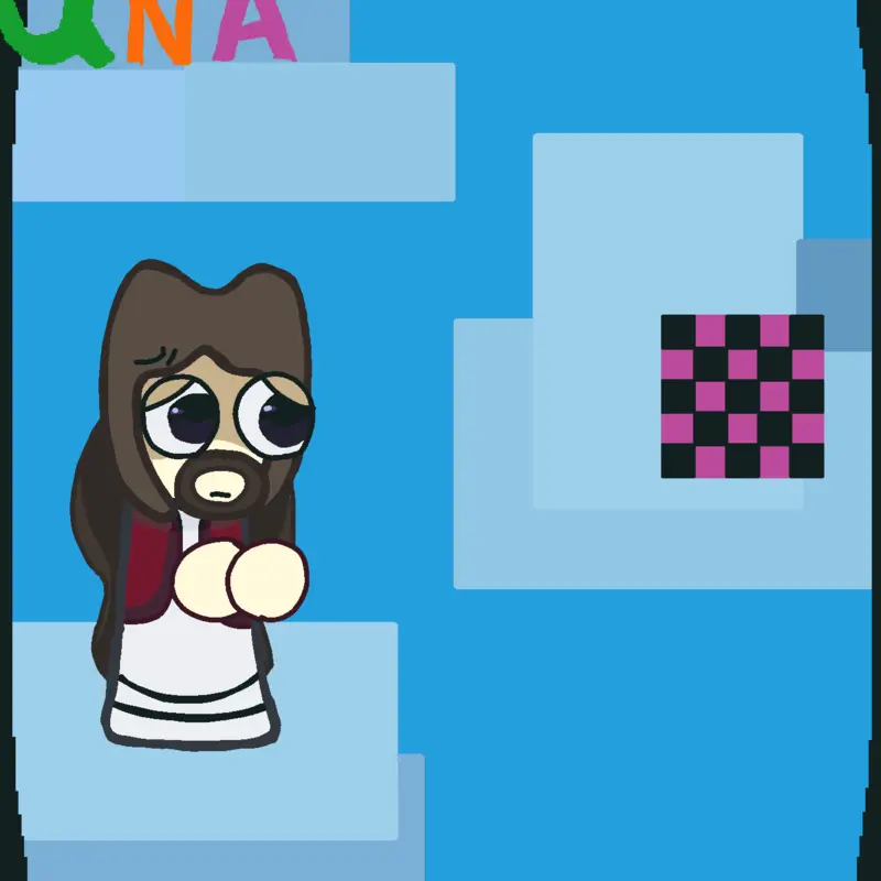 He is not peaceful. by @Boblox_doors