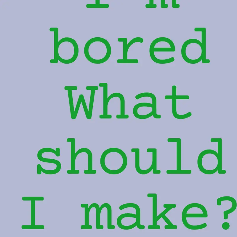 What should I make? by @PlatonNplay