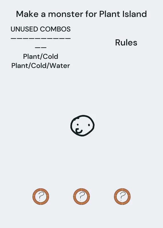 Make a monster for Plant Island by @ieatmacncheese4alivingII
