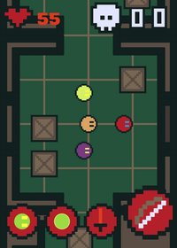 Roguelike with Swordman, Forcefield and Laser