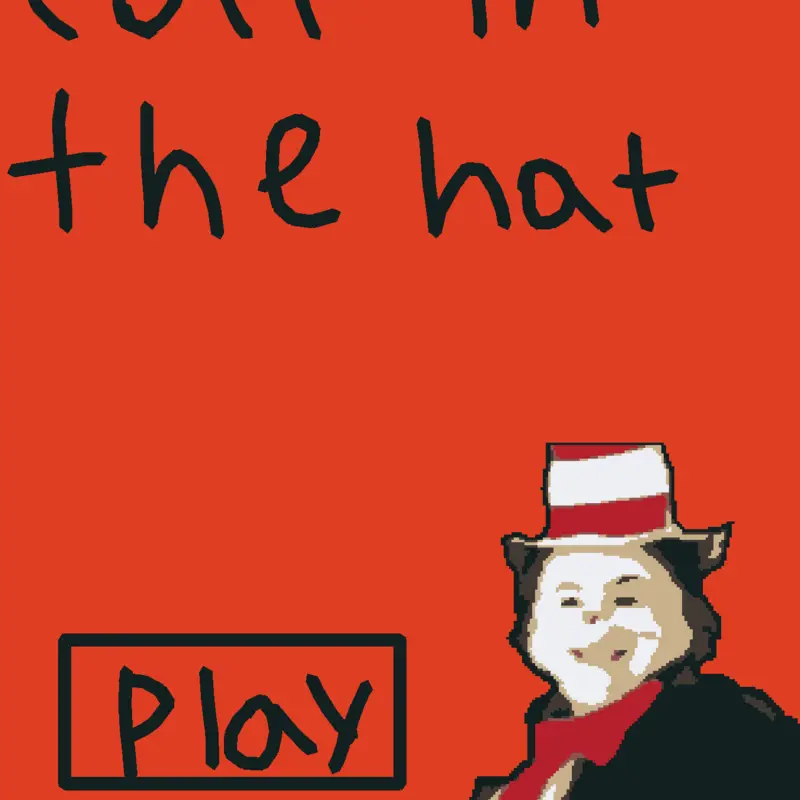 Cat in the hat by @berryblue_games26