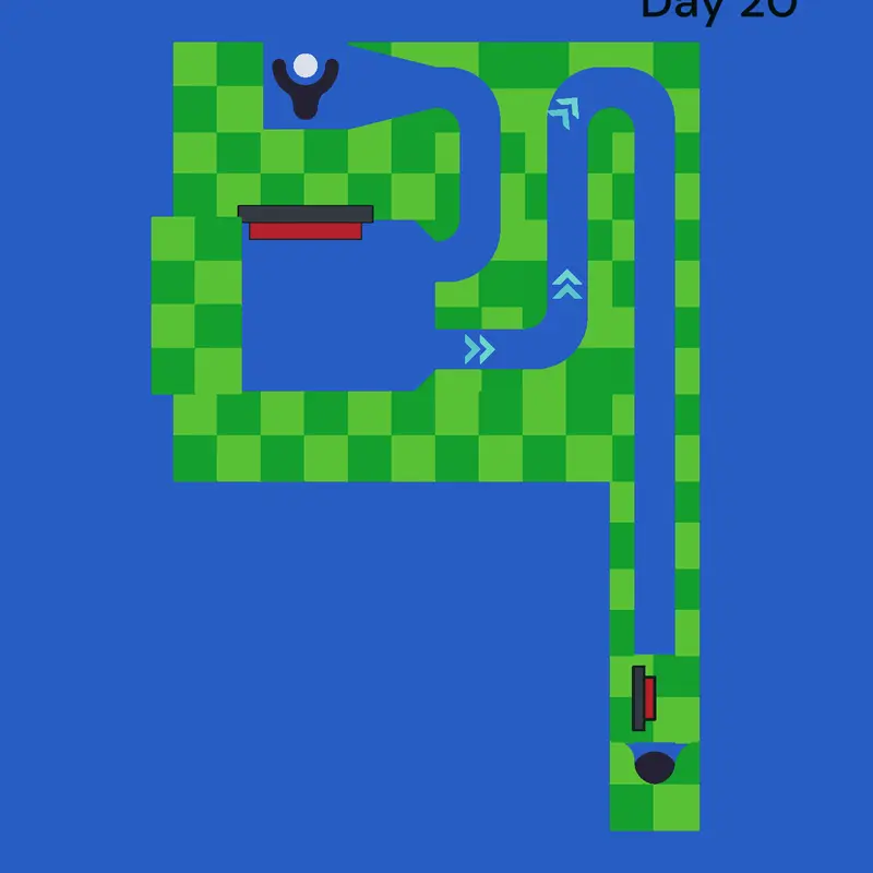 Daily Golf Challenge Day 20 by @Hinlord123