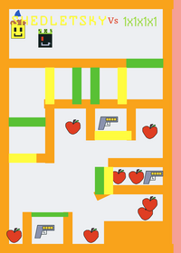 SHEDLETSKY VS 1X1X1X1 CUBE BATTLE