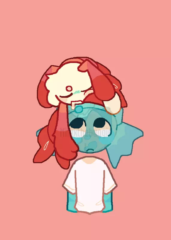 Buddy partied a little too hard by @Millixthebuggirl-