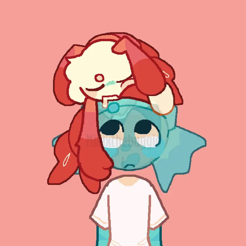 Buddy partied a little too hard by @Millixthebuggirl-