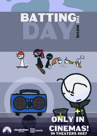 Batting day the movie poster (the...