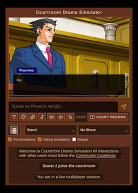Courtroom Drama Simulator