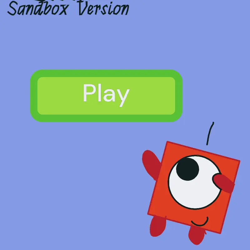 Numberblocks sandbox by @Sebathespider