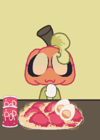 Gourdy mukbang