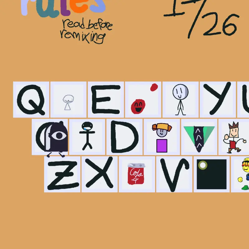 (reopened) KEYBOARD REMIX PARTY!!!!! by @HappyHalloweenSilicon
