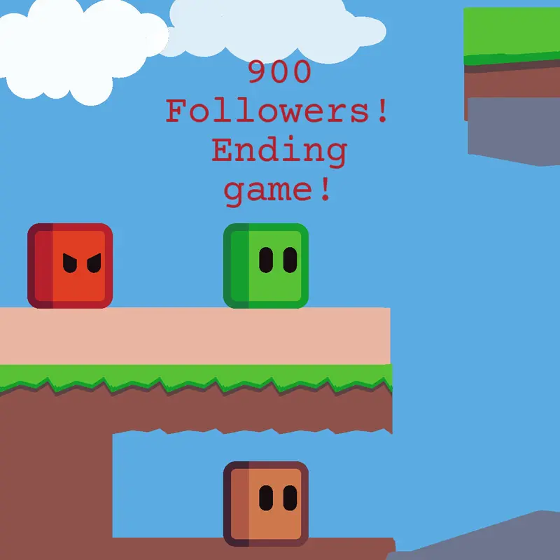TY FOR 900 FOLLOWERS by @Flyingsausagedoge2015