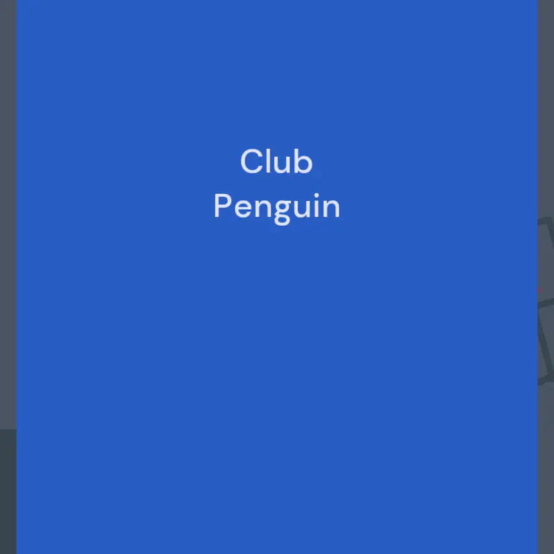 Club Penguin by @Mixer99