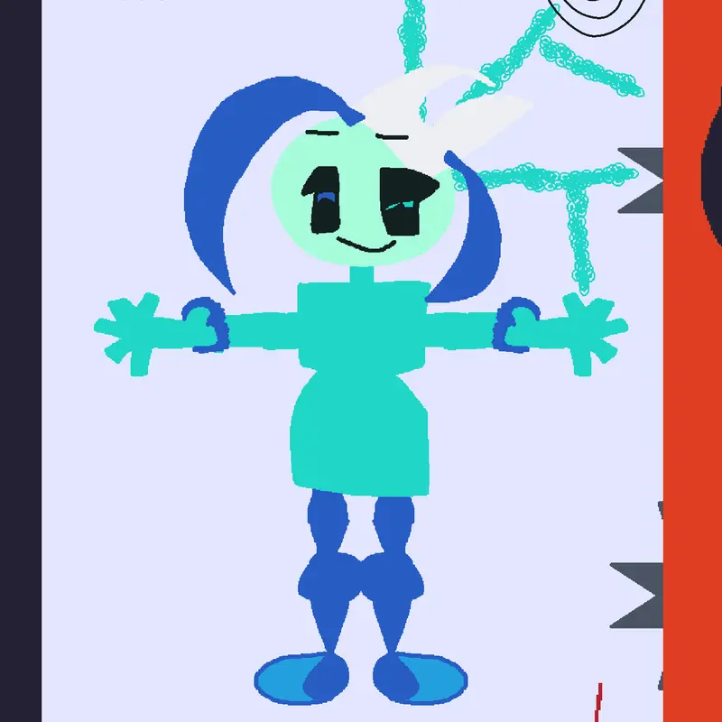 A terrible and cute by @Scarymoon