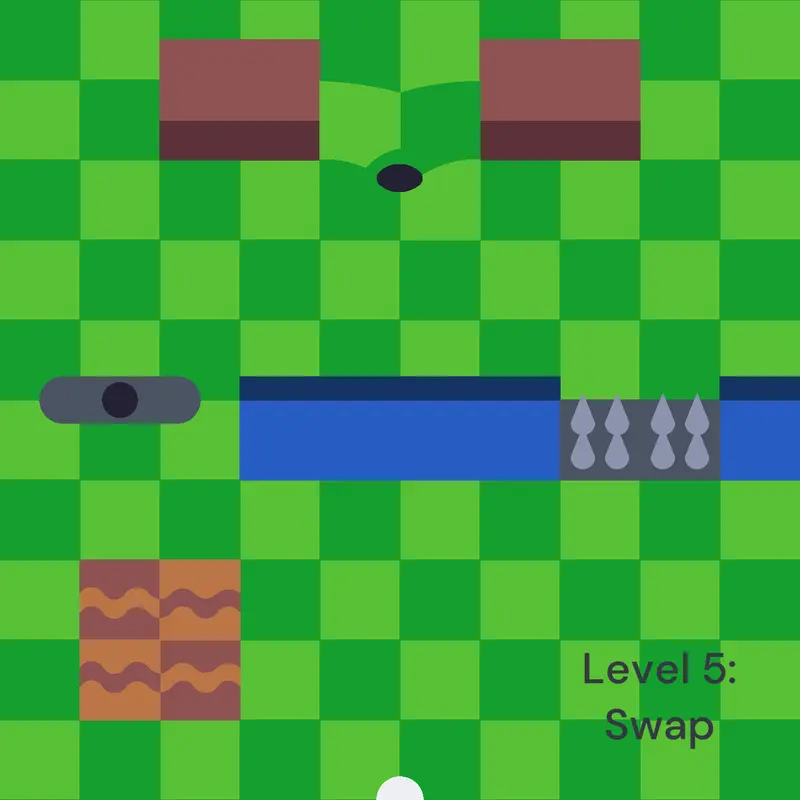 Level 5: Swap by @golfercastle