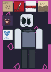 Ragdoll with gray noob