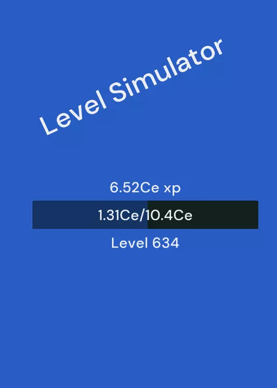 Level Simulator V2 by @OLLOWE