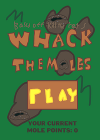Whack the moles