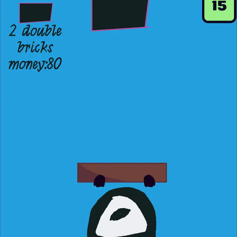 Don't let the brick fall by @blue_blocks