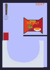 Make noodle spicy hot level 10