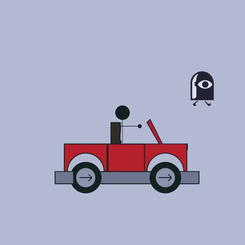 Crashable Car by @domenicofrezzetti