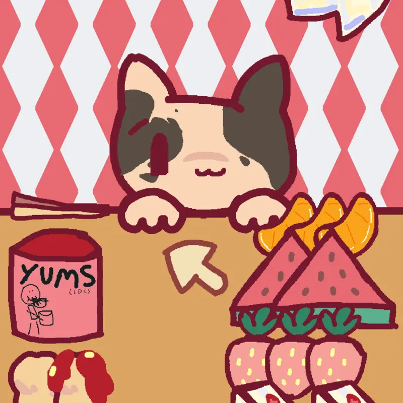 Cat 🐈😺 by @-silly-