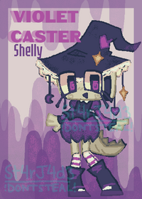 Violet Caster Shelly