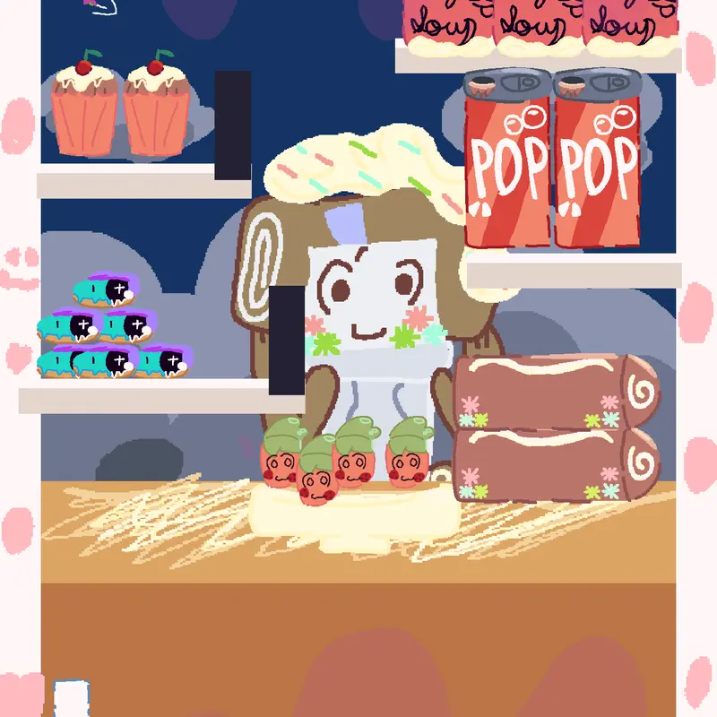 Fruitcake toxic  mukbang, i hate this. by @cocoa_bomboms18198