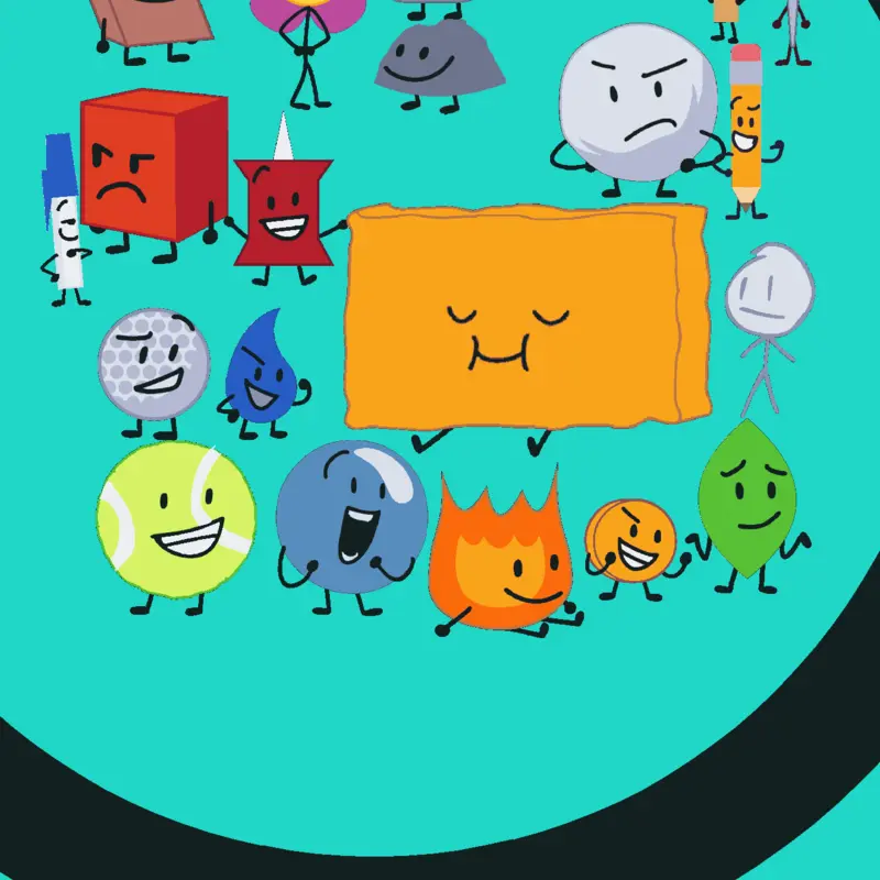 BFDI marble race by @numberblocksfan8128