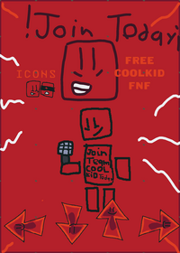 free character coolkid FNF (if you are going...
