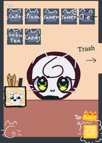 I drew these cute things and I drew cats You...