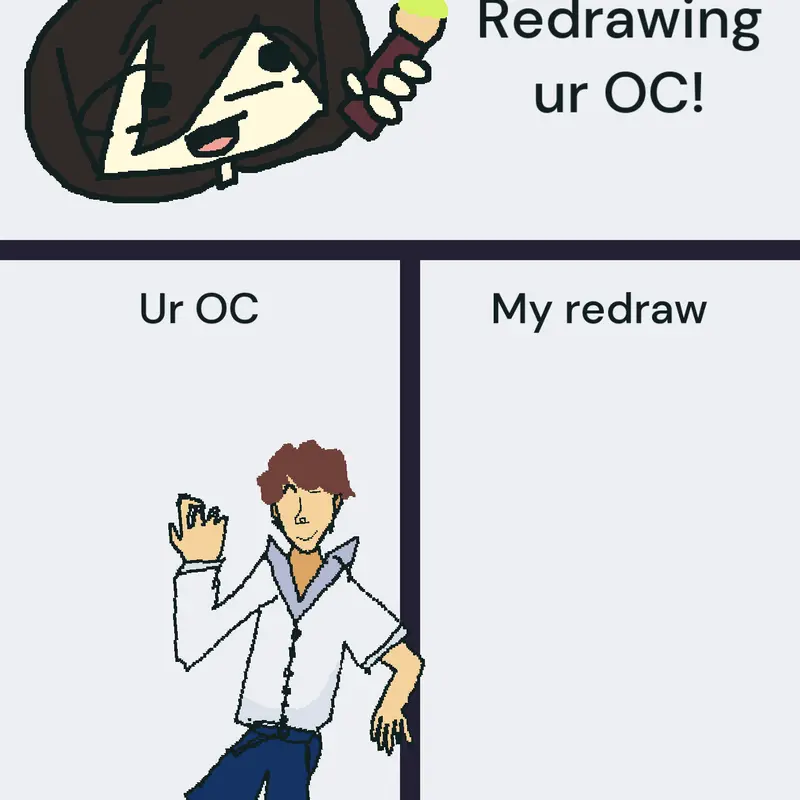 draw my oc by @engly