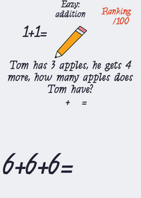 Math test: addition |