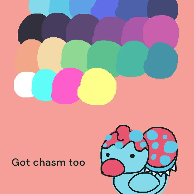 Pallete again by @Glyptodonduckn1fan