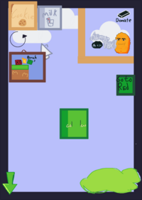 Take care of Green Cube!