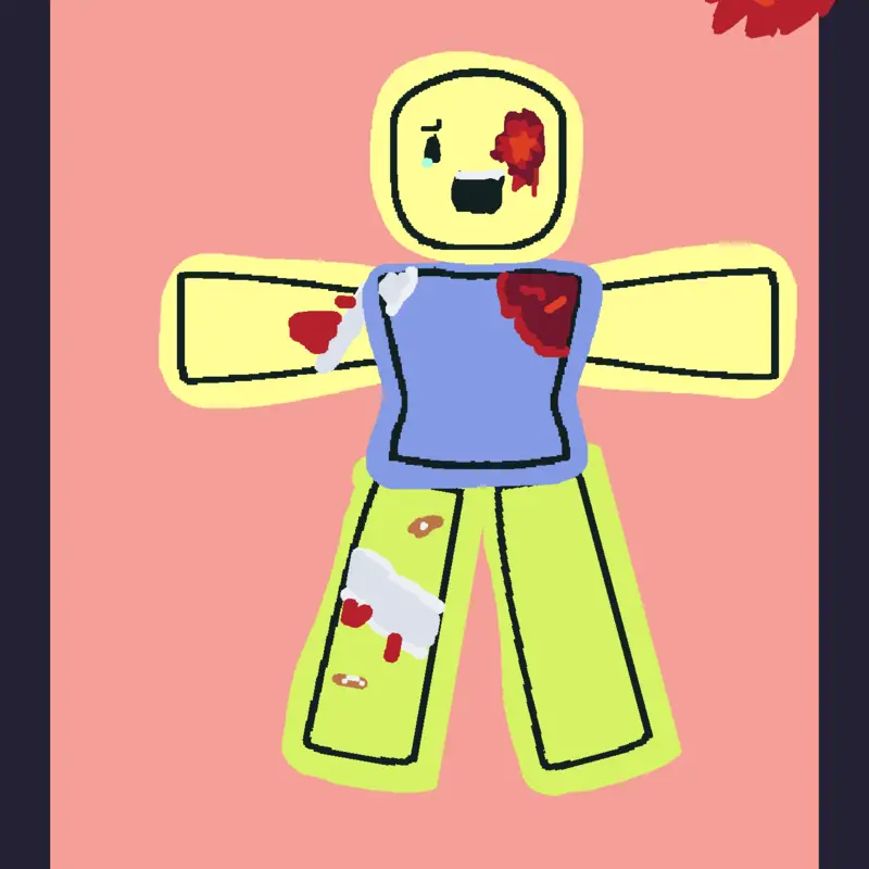 Hurt noob ragdoll by @rb4life251