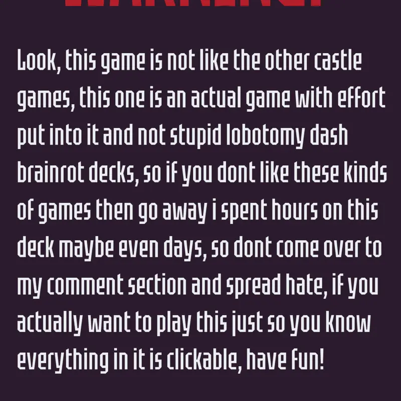 Game by @Recovered