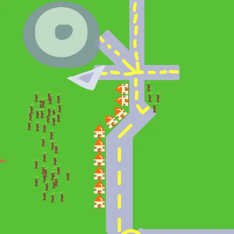 Tornado small town by @malhonum