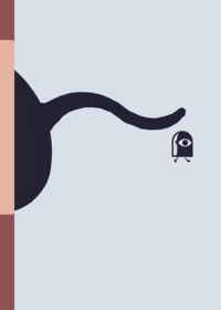 Run from creature