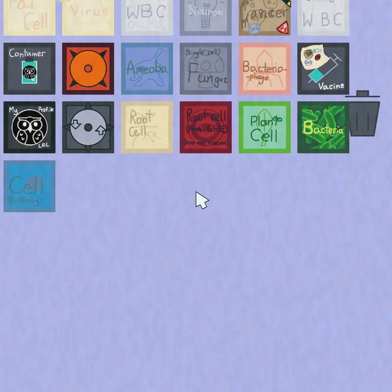 Cells in human body (update soon) by @Pluto_Reprisal_Kid