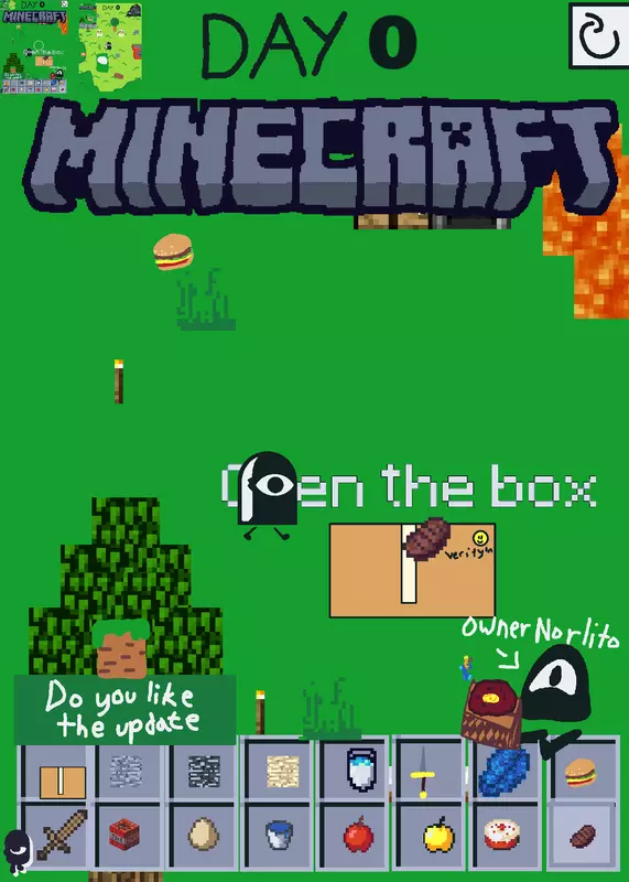 Free creative in minecraft by @Norlito