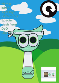 My unused sprunki oc: luksh