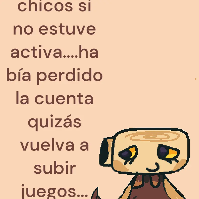 Hola a todos...volvi by @narya