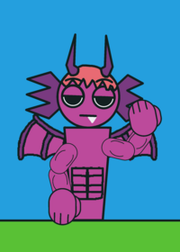 Durple Human Ragdoll