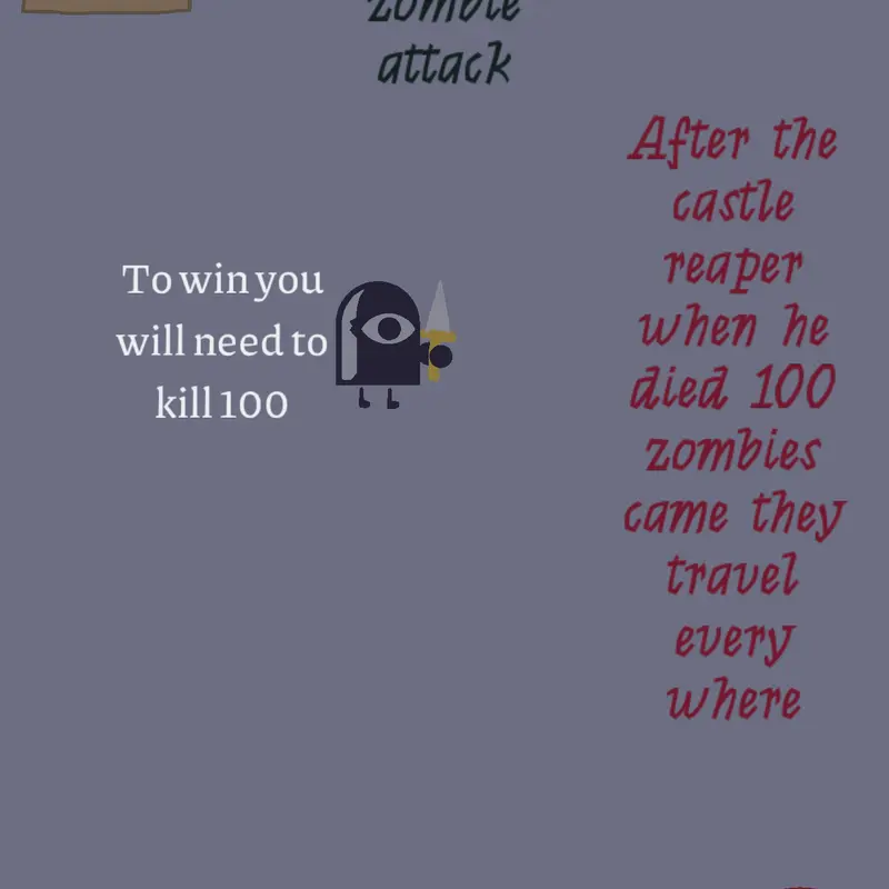 Castle zombies by @noahthebro