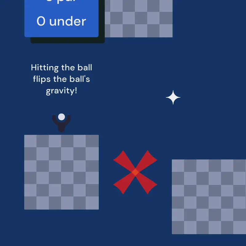 Golf in space by @Inster
