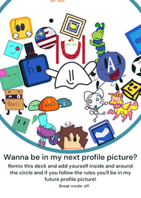 Wanna be in my next profile picture?