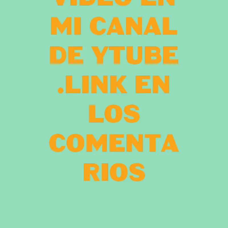 Video nuevo by @Andres_12_JRT