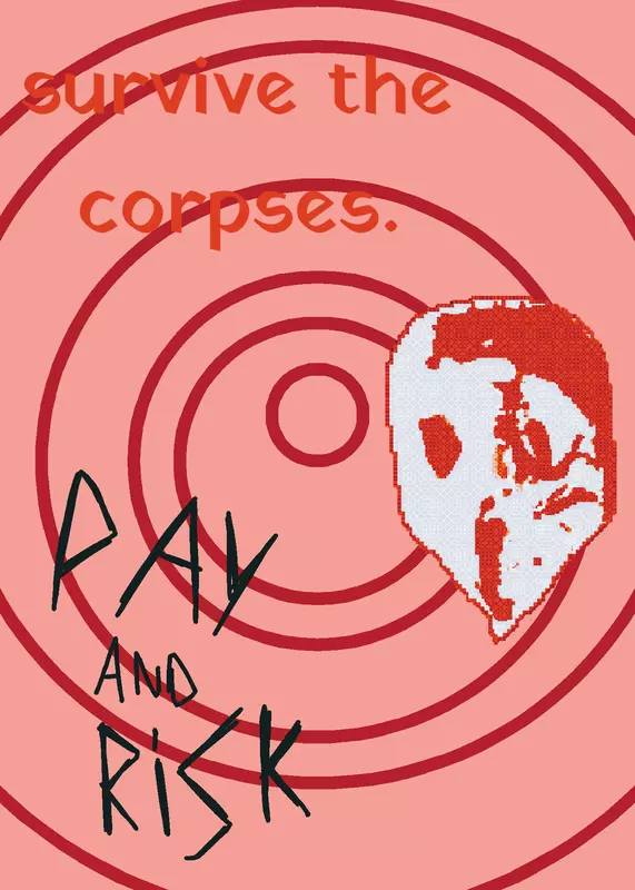Escape The Corpses by @colorboxnoise