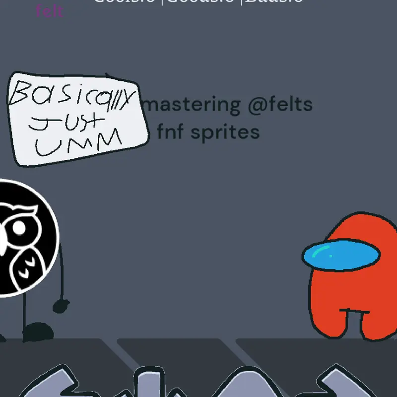 Its you vs among bob by @that_stupid_guy