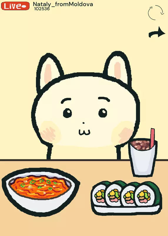 Mukbang by @Nataly_fromMoldova